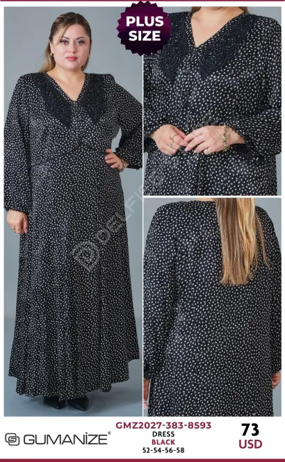 Платье GUMANIZE (Black, модель GMZ2027-383-8593) оптом