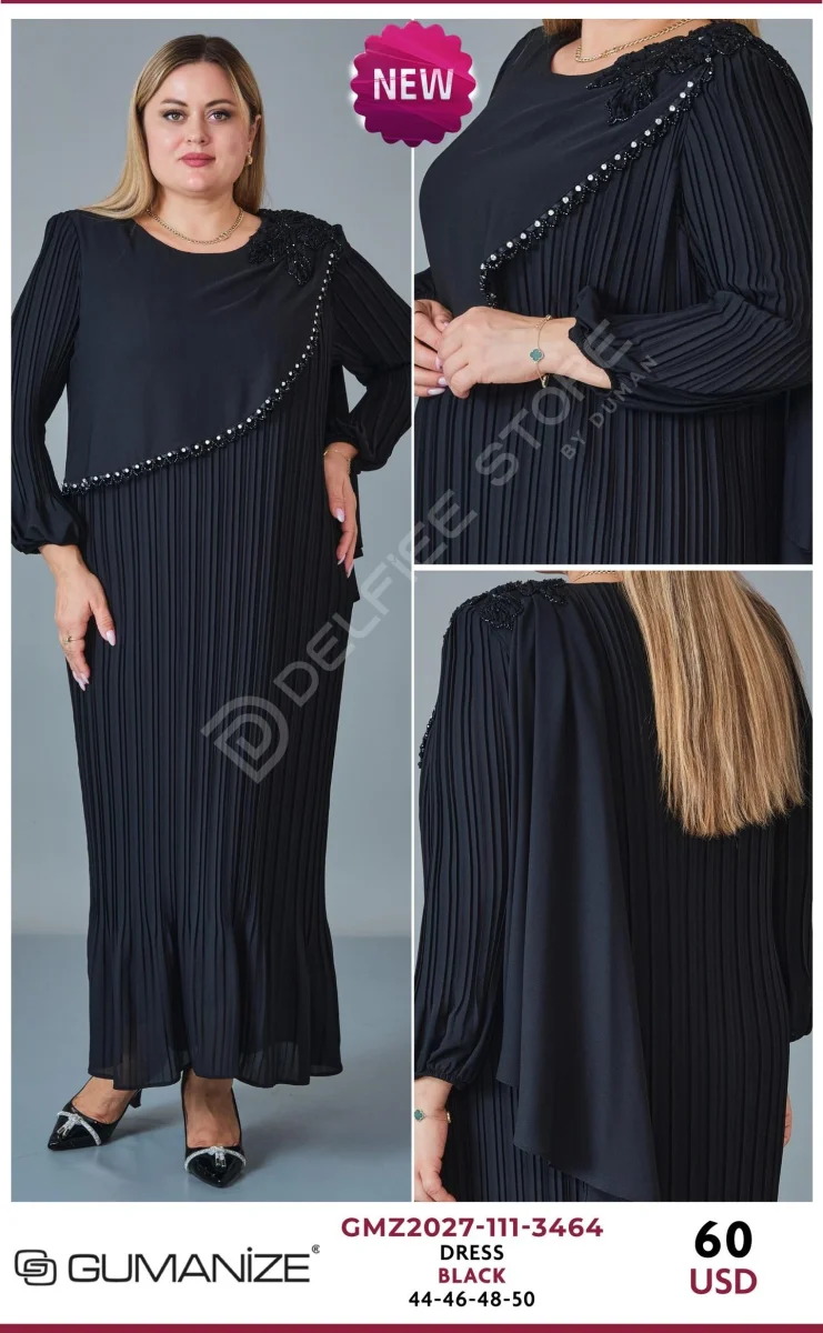 Платье GUMANIZE (Black, модель GMZ2027-111-3464) оптом