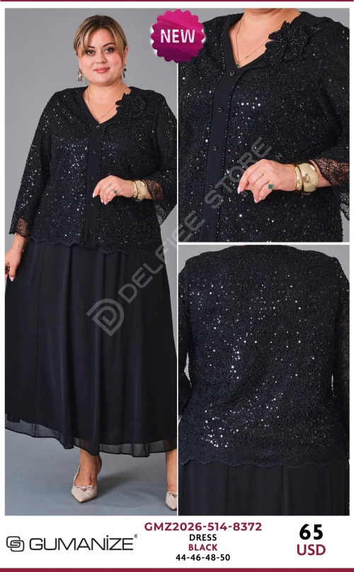 Платье GUMANIZE (Black, модель GMZ2026-514-8372) оптом