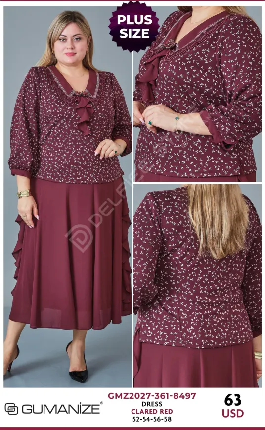 Платье GUMANIZE (Red, модель GMZ2027-361-8497) оптом