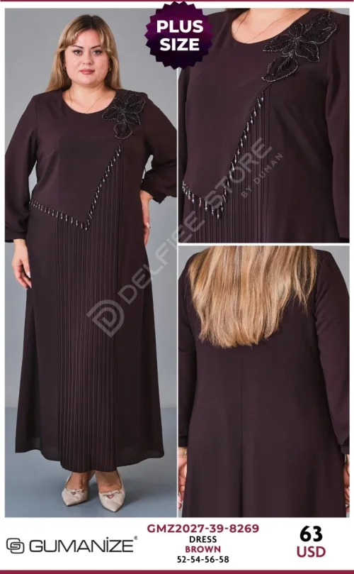Платье GUMANIZE (Brown, модель GMZ2027-39-8269) оптом