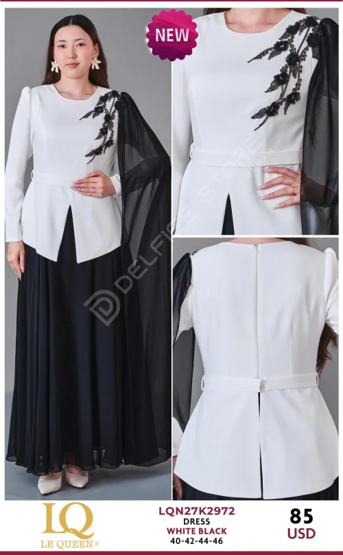Платье HUKKA (Black, модель LQN27K2972) оптом