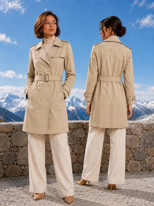 Тренч ICON (Beige, модель 2865-26-TRE-0001) оптом