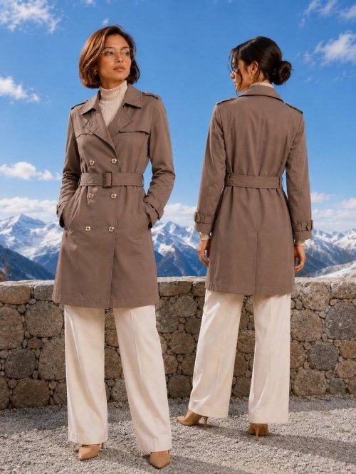 Тренч ICON (Brown, модель 2865-26-TRE-0001) в розницу