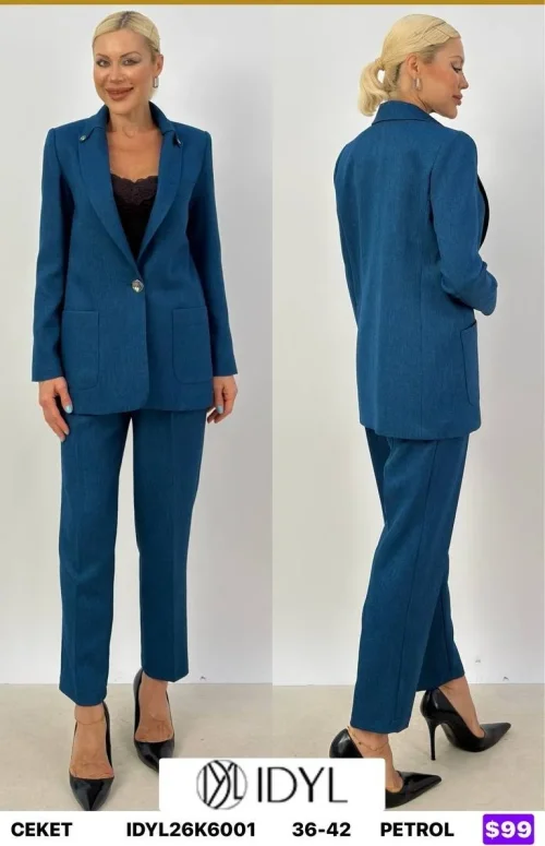 Жакет IDYL (Turquoise, модель IDYL26K6001) оптом