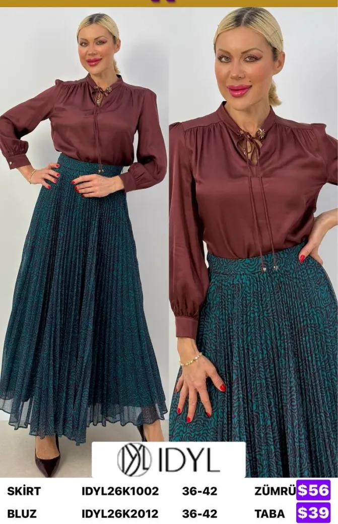 Блузка IDYL (Pink, модель IDYL26K2012) оптом