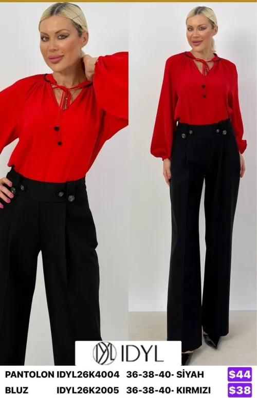 Брюки IDYL (Black, модель IDYL26K4004) оптом