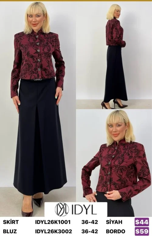 Юбка IDYL (Black, модель IDYL26K1001) оптом