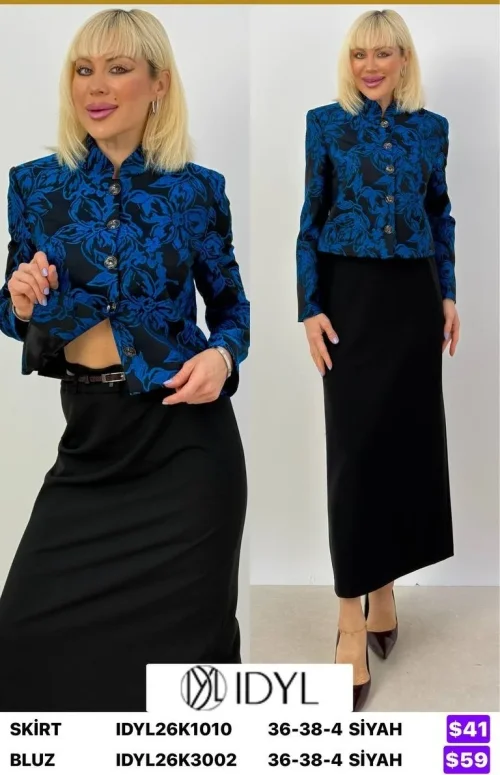 Юбка IDYL (Black, модель IDYL26K1010) оптом