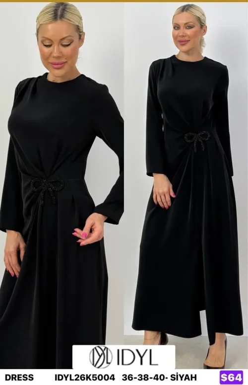 Платье IDYL (Black, модель IDYL26K5004) оптом