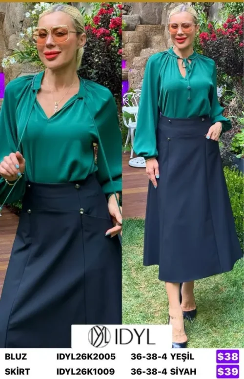 Юбка IDYL (Black, модель IDYL26K1009) оптом