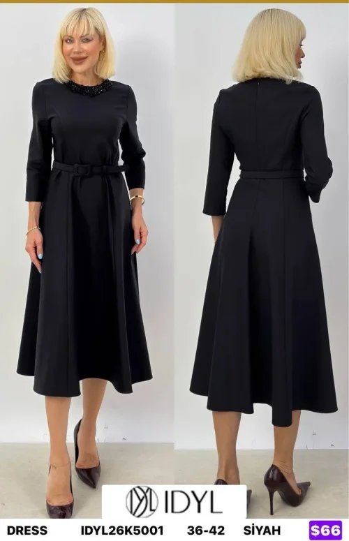Платье IDYL (Black, модель IDYL26K5001) оптом