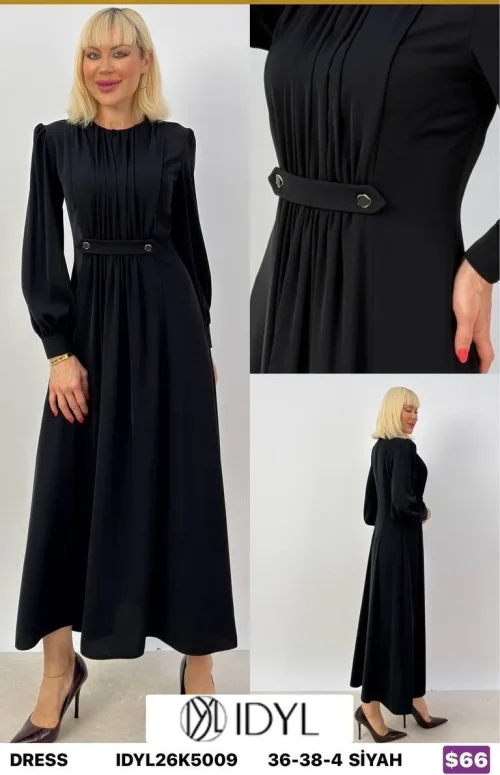 Платье IDYL (Black, модель IDYL26K5009) оптом