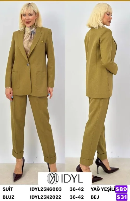Блузка IDYL (Beige, модель IDYL25K2022) оптом