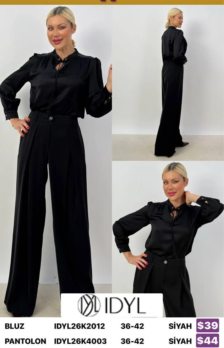 Блузка IDYL (Black, модель IDYL26K2012) оптом