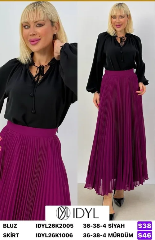 Юбка IDYL (Purple, модель IDYL26K1006) оптом
