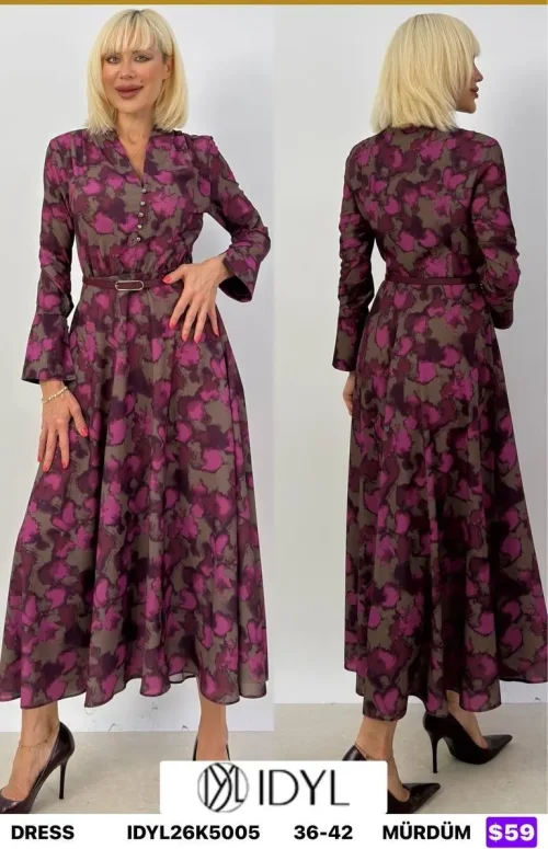 Платье IDYL (Purple, модель IDYL26K5005) оптом