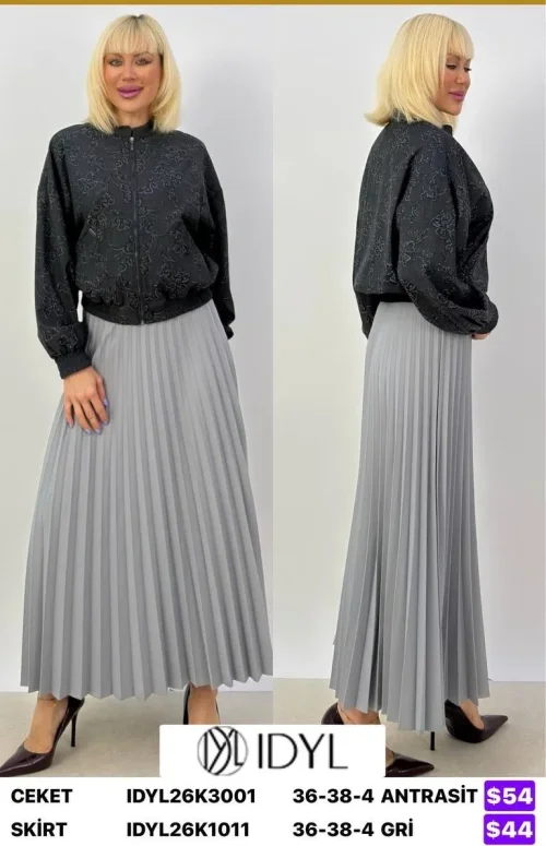 Жакет IDYL (Dark gray, модель IDYL26K3001) оптом