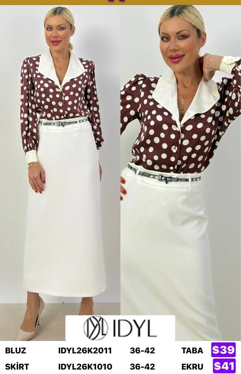 Блузка IDYL (Pink, модель IDYL26K2011) оптом