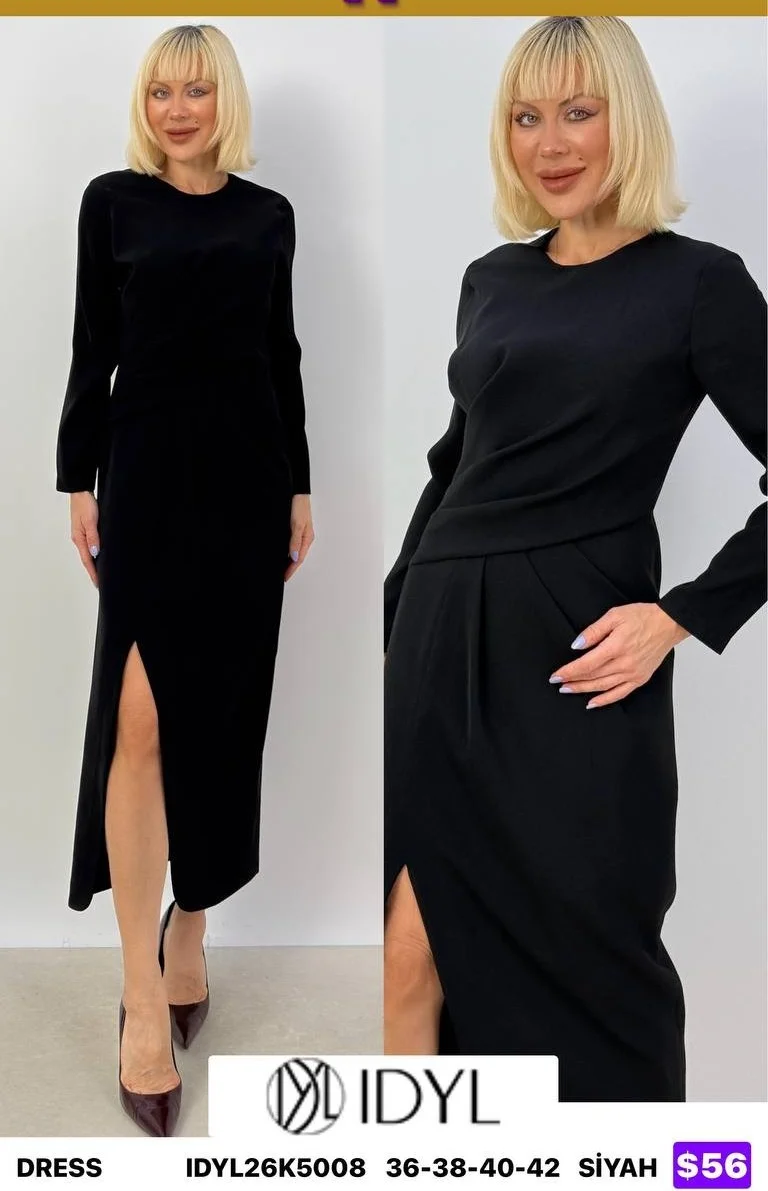Платье IDYL (Black, модель IDYL26K5008) оптом