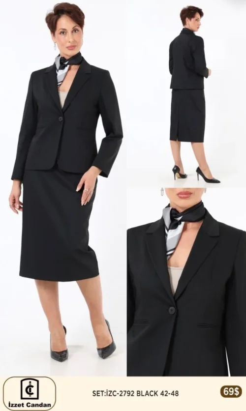 Костюмы и комплекты IZZET CANDAN (Black, модель IZC-2792) оптом