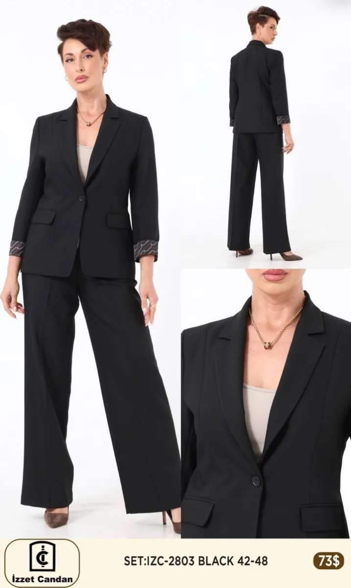 Костюмы и комплекты IZZET CANDAN (Black, модель IZC-2803) оптом