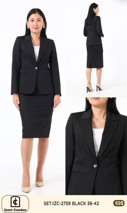 Костюмы и комплекты IZZET CANDAN (Black, модель IZC-2759) оптом