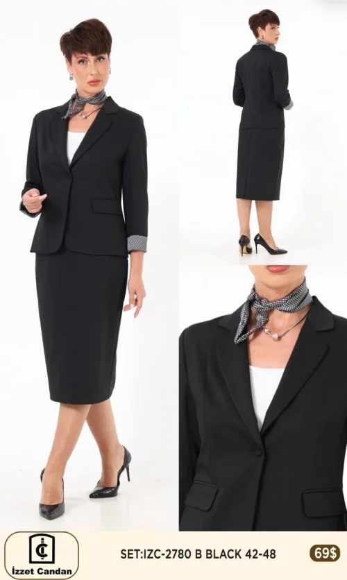Костюмы и комплекты IZZET CANDAN (Black, модель IZC-2780) оптом
