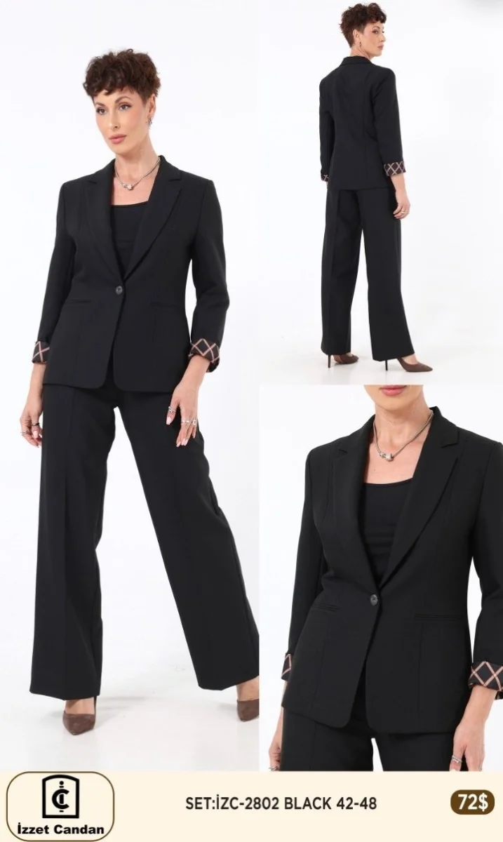 Костюмы и комплекты IZZET CANDAN (Black, модель IZC-2802) оптом