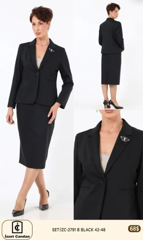 Костюмы и комплекты IZZET CANDAN (Black, модель IZC-2791B) оптом