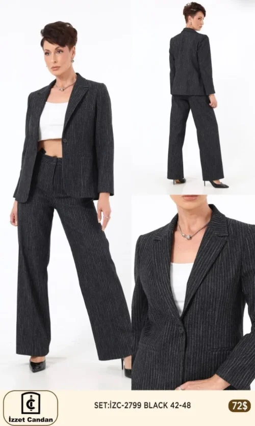 Костюмы и комплекты IZZET CANDAN (Black, модель IZC-2799) оптом
