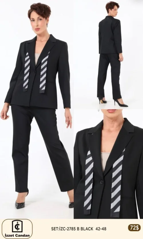Костюмы и комплекты IZZET CANDAN (Black, модель IZC-2785) оптом