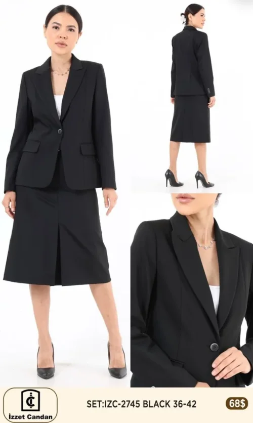 Костюмы и комплекты IZZET CANDAN (Black, модель IZC-2745) оптом