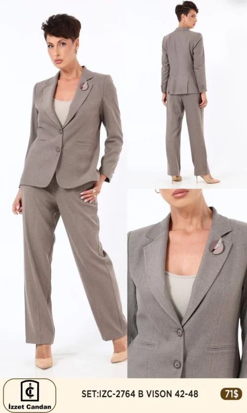 Костюмы и комплекты IZZET CANDAN (Beige, модель IZC-2764) оптом