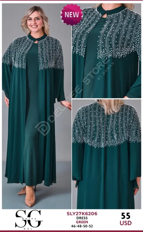 Платье JARRIVEE (Green, модель SLY27K6206) оптом