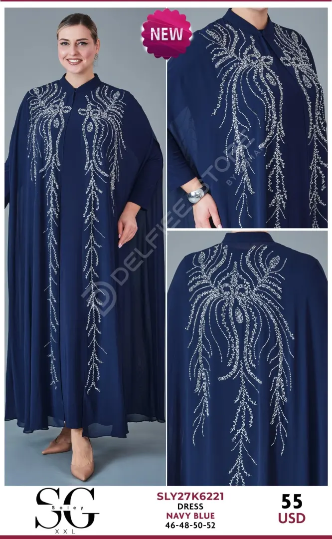 Платье JARRIVEE (Navy, модель SLY27K6221) оптом
