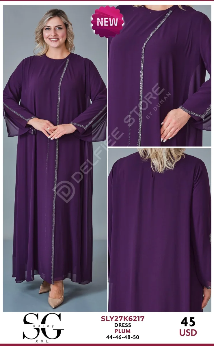 Платье JARRIVEE (Purple, модель SLY27K6217) оптом