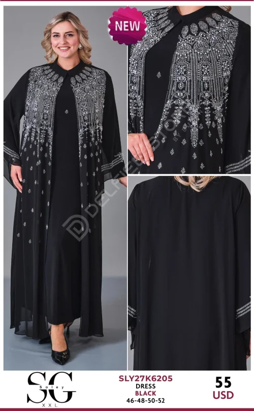 Платье JARRIVEE (Black, модель SLY27K6205) оптом