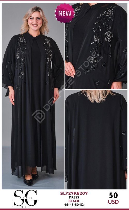 Платье JARRIVEE (Black, модель SLY27K6207) оптом