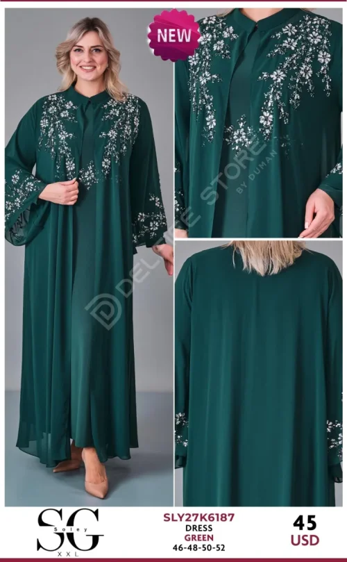 Платье JARRIVEE (Green, модель SLY27K6187) оптом