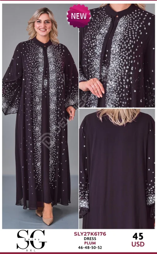 Платье JARRIVEE (Purple, модель SLY27K6176) оптом