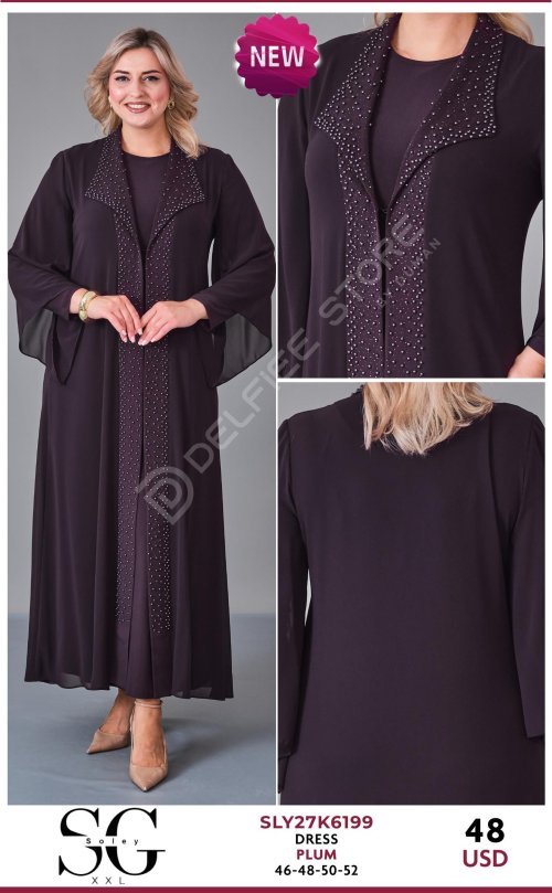 Платье JARRIVEE (Purple, модель SLY27K6199) оптом
