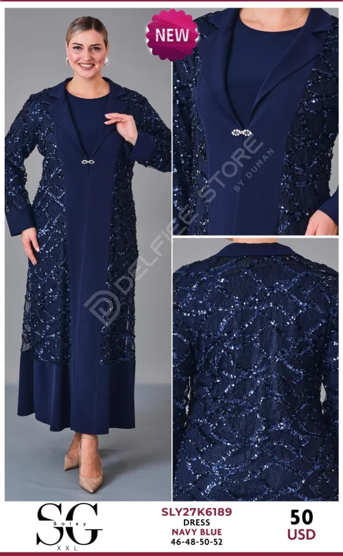 Платье JARRIVEE (Navy, модель SLY27K6189) оптом