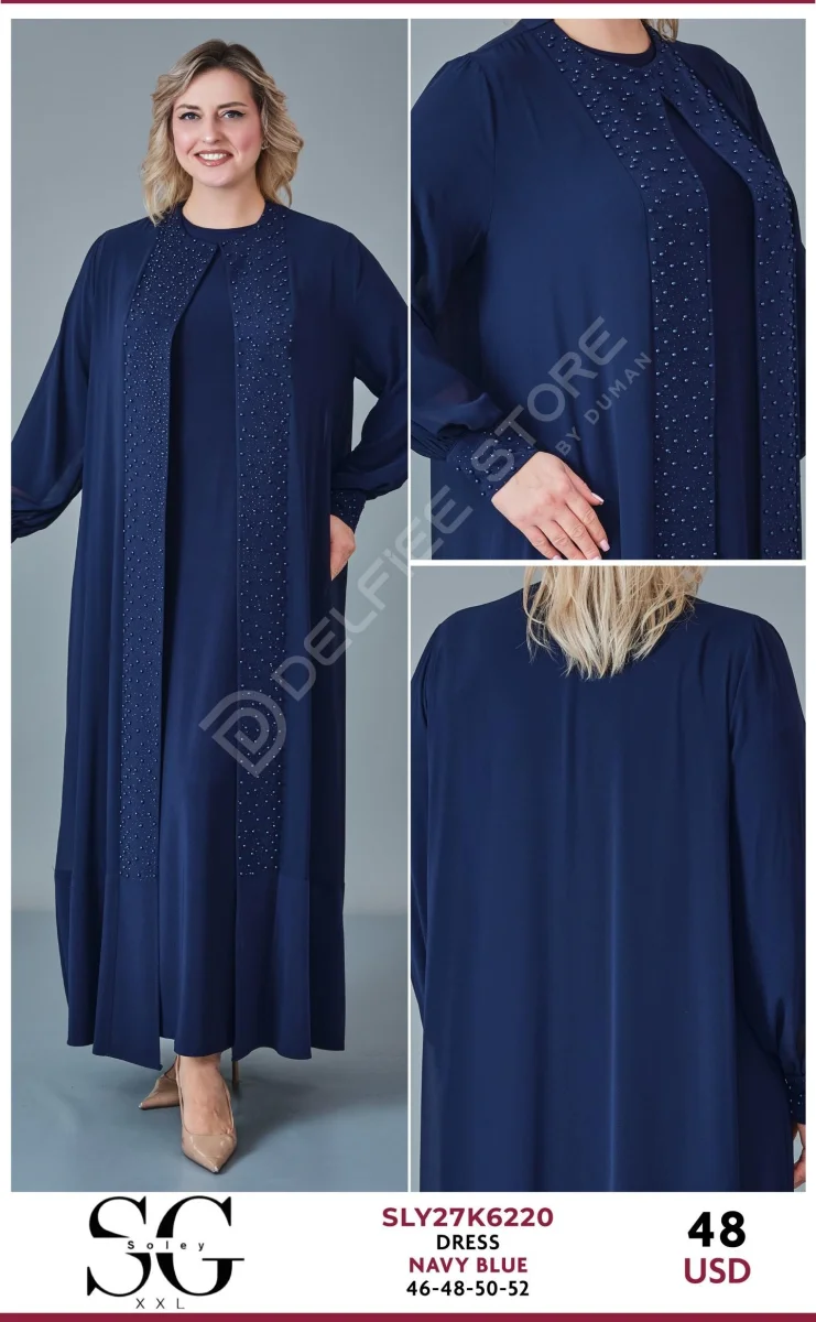 Платье JARRIVEE (Navy, модель SLY27K6220) оптом
