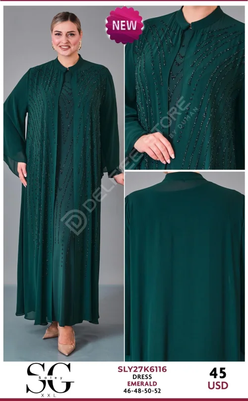 Платье JARRIVEE (Emerald, модель SLY27K6116) оптом