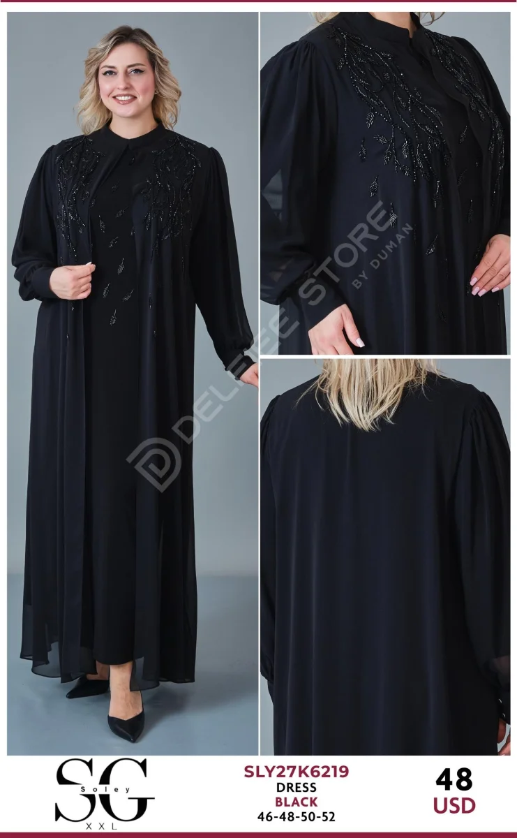 Платье JARRIVEE (Black, модель SLY27K6219) оптом