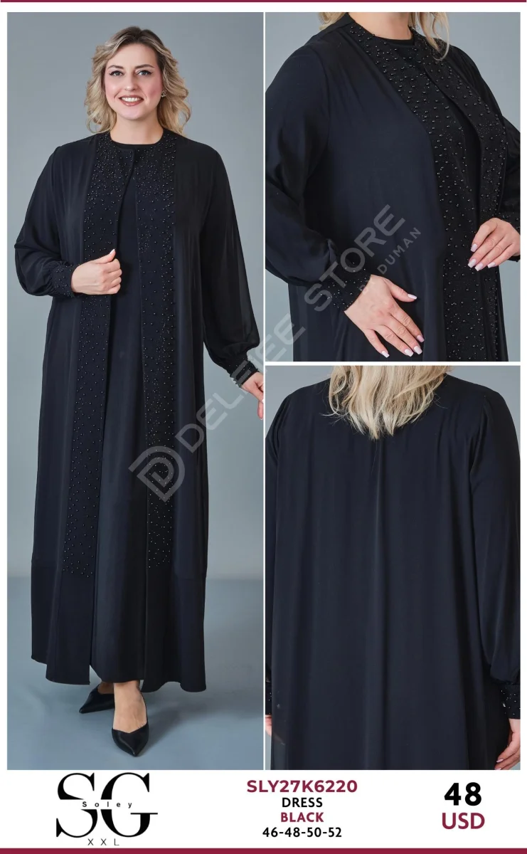 Платье JARRIVEE (Black, модель SLY27K6220) оптом
