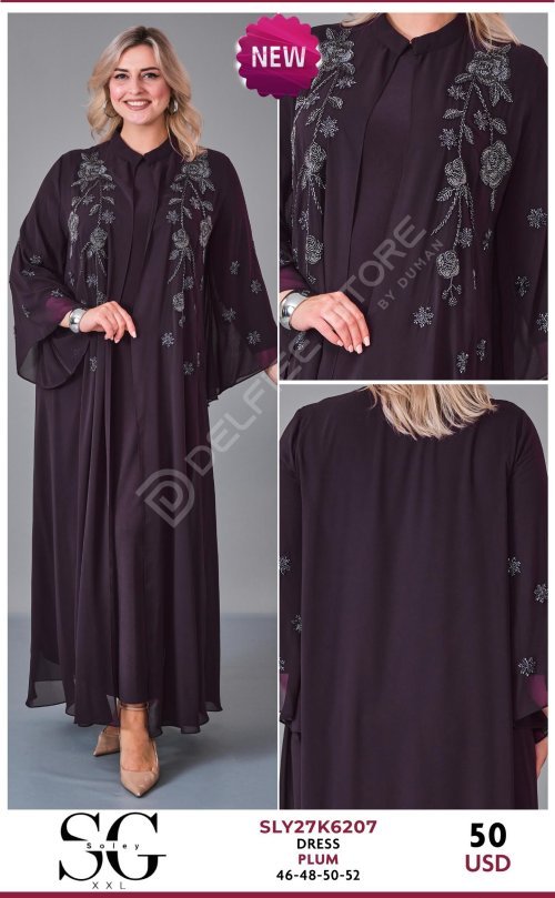 Платье JARRIVEE (Purple, модель SLY27K6207) оптом