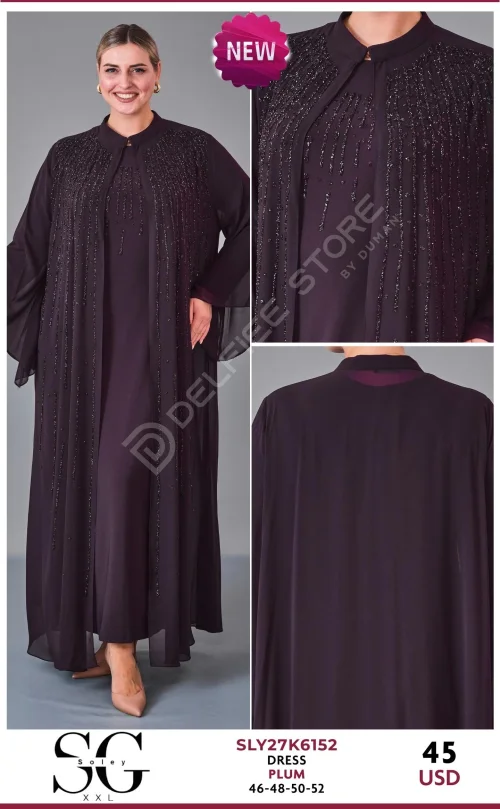 Платье JARRIVEE (Purple, модель SLY27K6152) оптом