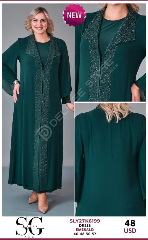 Платье JARRIVEE (Emerald, модель SLY27K6199) оптом
